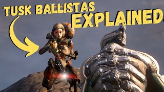 Warframe How to Kill 4 Unalerted Tusk Ballistas  How to Find Tusk Ballistas in Warframe [upl. by Elyak]