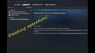 Steamworks Common Redistributables problem fix [upl. by Chuch815]