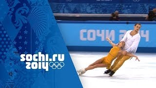 Tatiana Volosozhar amp Maxim Trankov Win Gold  Full Free Program  Sochi 2014 Winter Olympics [upl. by Epilef191]