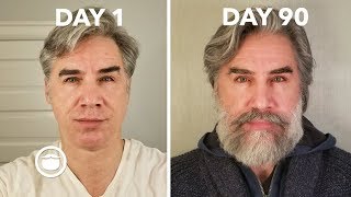 One Year Beard Growth TimeLapse [upl. by Telimay]