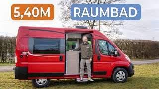 Das größte Bad auf 540m Länge  Pössl Roadcamp R  ab 56599 €  Reupload [upl. by Idnil677]