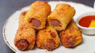 This Is The Tastiest Sausage Bread Roll Recipe I’ve Ever Eaten Easy Sausage Roll [upl. by Sybilla223]