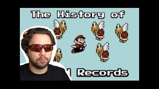 The History of Super Mario Bros 3 100 World Records  Mizkif Reacts [upl. by Anihsak]