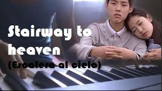 quotNa man eh nuhquot Stairway to heaven Escalera Al Cielo Pianocover [upl. by Adnohsor]