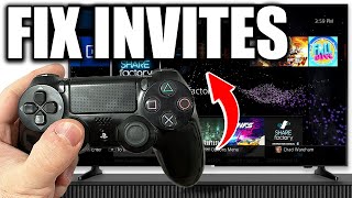 How to Fix Not Receiving Game Invites on PS4 Easy Guide [upl. by Mae]