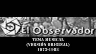 Tema Musical quotEl Observadorquot RCTV  Años 70s y 80s [upl. by Datnow]