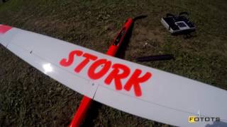 Stork 8X F5J test flight [upl. by Lleze]