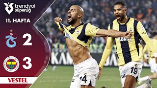 Vestel  Trabzonspor 23 Fenerbahçe  HighlightsÖzet  Trendyol Süper Lig  202425 [upl. by Adnalu]