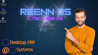 Nuevo ReennOS Project 10 LTSC 1809 v2 Optimizado y actualizado microsoft windows10 [upl. by Ahoufe]