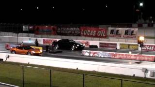 2012 392 Dodge Challenger SRT Hemi vs C6 Corvette  Drag Race Video  Road Test TV ® [upl. by Cleveland]