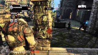 Gears of War 3  Modo Bestia Corpser Granadero Serapede y Boomer  Español Latino HD [upl. by Htebarual]