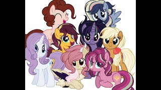 2021 Speedpaint 16 MLP Mane Eight Next Generation [upl. by Arednaxela]