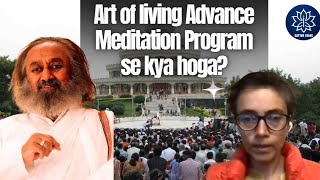 Art of living Advanced Meditation Program se kya hoga🫤 [upl. by Knowlton]