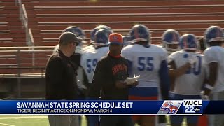 Savannah State releases 2024 football spring schedule [upl. by Rauscher]