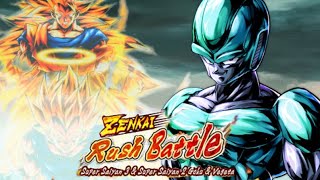 COMPLETE GUIDE ON HOW TO BEAT THE LF SS3 GOKU amp SS2 VEGETA ZENKAI RUSH BATTLE DB LEGENDS [upl. by Tomkin]