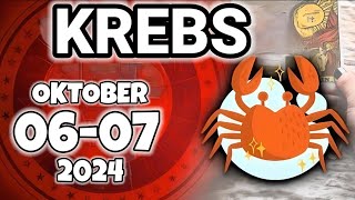 horoskop Krebs 0607 Oktober 2024 [upl. by Wandis952]