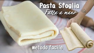 Pasta Sfoglia Facile e Veloce fatta in casa  con ricetta PRUSSIANE amp CANNOLI  Tutti a Tavola [upl. by Lashond337]