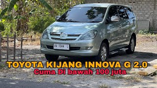 Mobil Keluarga Kijang Innova Kondisi bagus [upl. by Esenwahs]