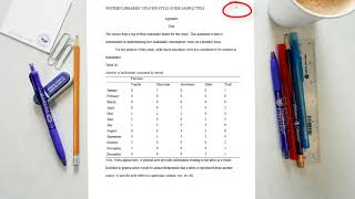 APA Style Guide Formatting II Reference list Appendices and Table amp Figures [upl. by Lougheed590]