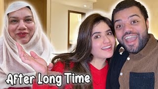 Meeting My Wife After A Long Time ❤️  Poori Family Dubai Mein Aagai 😍 [upl. by Rebel]