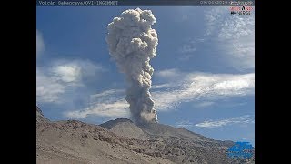 Sabancaya Timelapse 0409 [upl. by Marb]