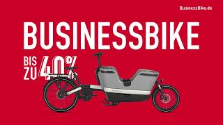 Lease jetzt ein Lastenrad BusinessBike Locker leicht leasen [upl. by Tasia]