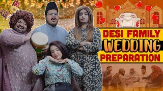 Desi Family amp Wedding Preparation  Unique MicroFilms  Comedy Skit  UMF [upl. by Assilev]