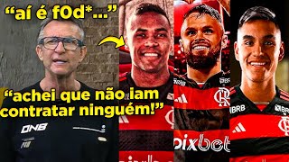 🔥O FLAMENGO MONTOU A SELEÇÃO MÍDIA REAGE A NOVAS CONTRATAÇÕES BIZARRAS DO FLAMENGO [upl. by Doralynn]