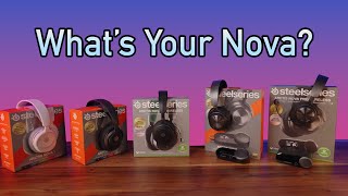 SteelSeries Nova Headset Lineup Explained  Decisions Decisions [upl. by Entirb]