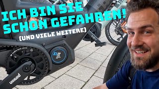 Die ZUKUNFT der EBIKE Motoren getestet Eurobike 2023 Pinion MGU Bosch SX Cyclee Valeo Fahrtest [upl. by Eceirehs553]