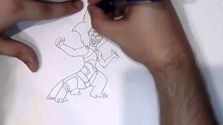 How to draw Malachite Steven Universe [upl. by Ysus140]