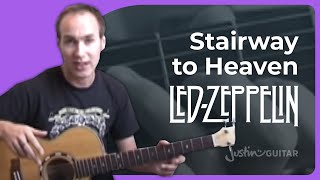 How to play Stairway To Heaven 6of6  JustinGuitar Original Lessons [upl. by Pearl]