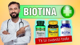 💊BIOTINA💊 que ES para que Sirve Alimentos Cabello Uñas y mucho MAS [upl. by Mirabelle]