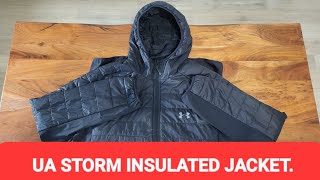 UNDER ARMOUR Storm Hooded Insulated Travel Jacket [upl. by Asyral]