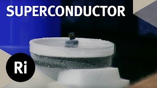 A Simple Demonstration of Superconductivity  Christmas Lectures with Neil Johnson [upl. by Shermy]