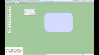 Tutoriel Sketchup  5 Outil arc de cercle [upl. by Ephrem]