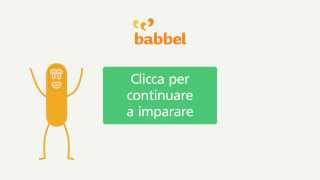 Inglese per principianti Lezione 1  Esercizi Multimediali con Babbel  Imparare linglese [upl. by Isidoro]