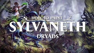 How to Paint Sylvaneth Dryads [upl. by Antoinetta]