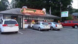 A Visit to the Sycamore Drive In Bethel CT [upl. by Nylirrej558]