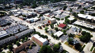 Environments Downtown Dearborn Drone Footage Michigan [upl. by Koser]