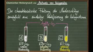 Halogenid Nachweis mit Silbernitrat [upl. by Hardie]