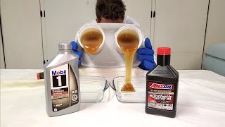 Mobil 1 Extended Performance vs AMSOIL 5W30 Cold Flow Challenge [upl. by Egiarc]