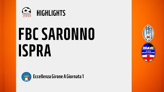 HIGHLIGHTS Eccellenza Girone A 2425  Day 1  FBC SaronnoIspra [upl. by Woermer]