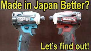 Made in quotJapanquot Makita Better Let’s find out [upl. by Elbam]