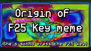 Origin of F25 Key meme [upl. by Lirpa]