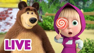 🔴 AO VIVO 👱♀️🐻 Masha e o Urso 🆕 Assista aos NOVÍSSIMOS episódios ▶️ Masha and the Bear [upl. by Eyram]