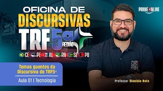 OFICINA DE DISCURSIVAS TRF 5  PROF DIONÍSIO NETO [upl. by Atinoj796]