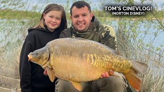 Tom Maker takes his daughter fishing  Toms CineVlog  Norton Disney  CineCarp TV [upl. by Dleifrag]