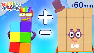 Learn Addition and Subtraction Level 3  Learn to Count  Maths Cartoons for Kids  Numberblocks [upl. by Gombosi]