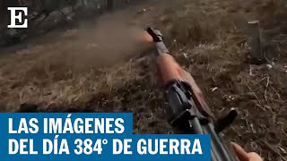 Un soldado de Ucrania graba en primera persona un combate en Bajmut  EL PAÍS [upl. by Flor]